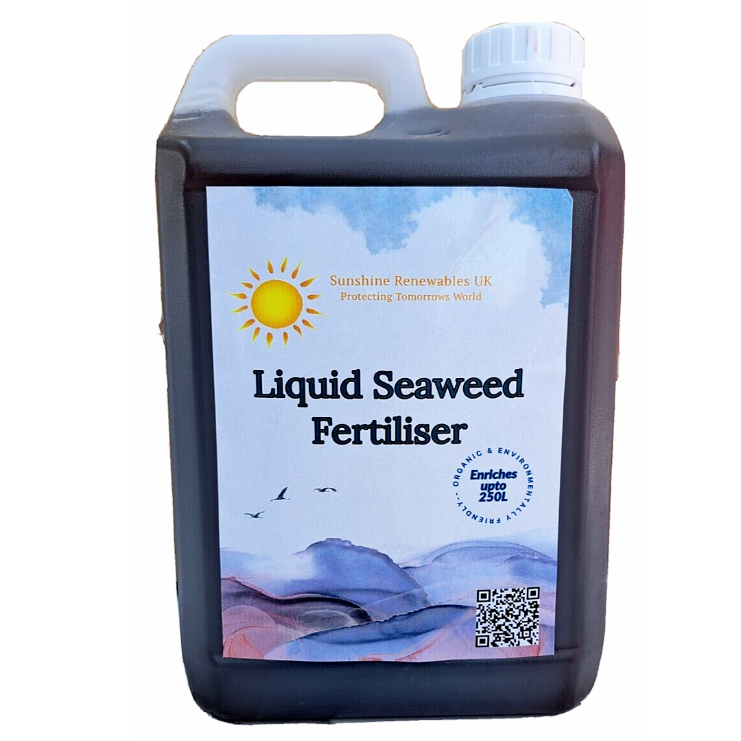 Seaweed Fertiliser 2.5L | Premium Seaweed Liquid Plant Food | Packed with Organic Minerals & Nutrients