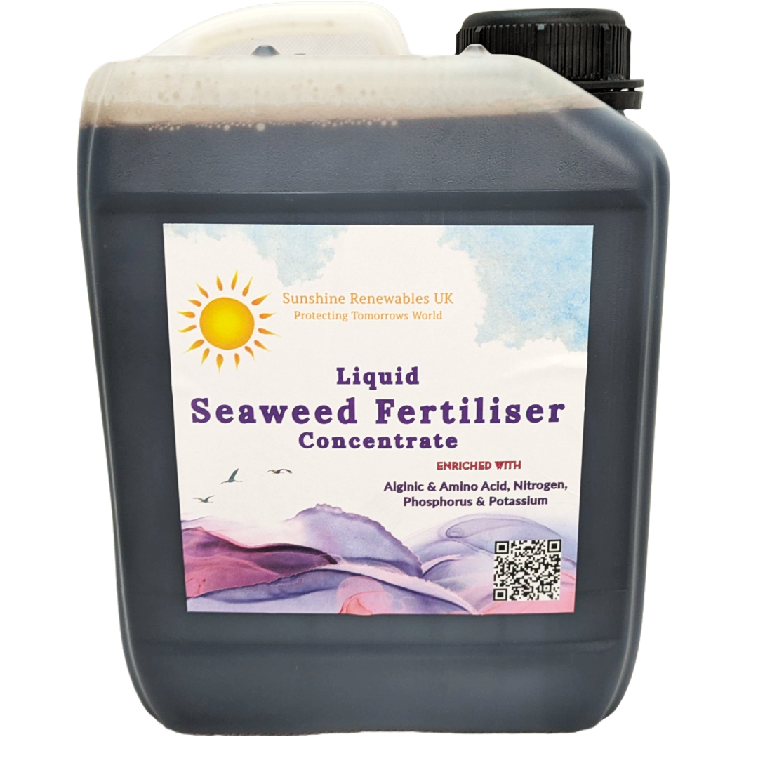 Concentrated Seaweed Fertiliser 2L | Powerful Seaweed Plant Feed Concentrate | Packed with Minerals & Nutrients