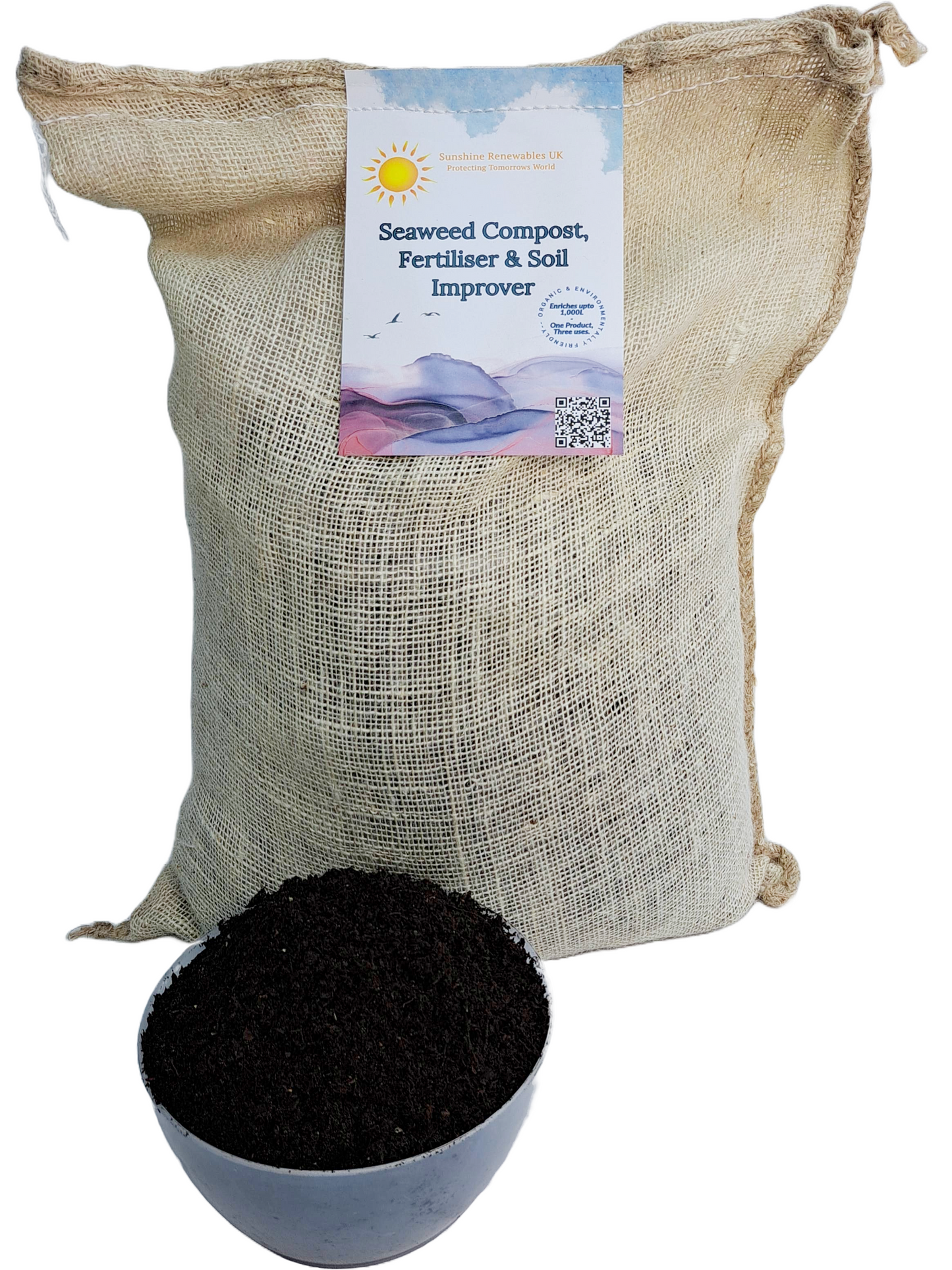 Matured Seaweed Compost 40L | Rich Seaweed Compost packed full of Minerals & Nutrients