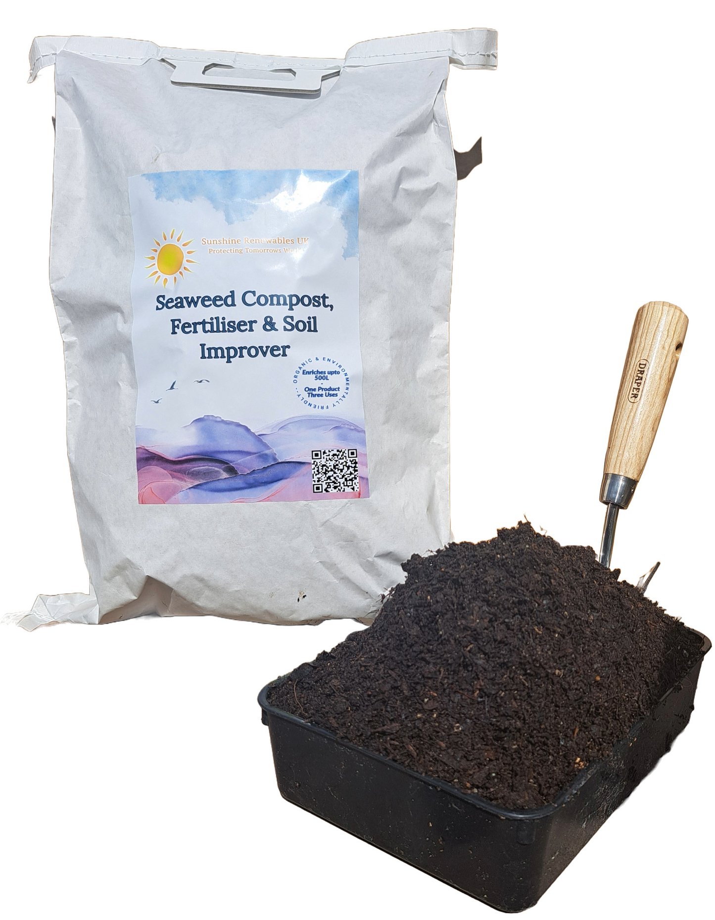 Matured Seaweed Compost 25L | Rich Seaweed Compost packed full of Minerals & Nutrients