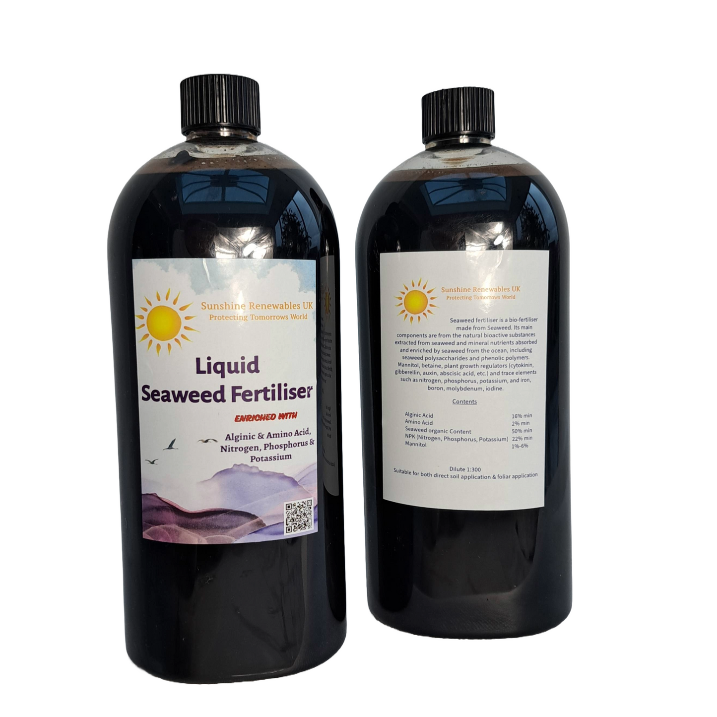 Concentrated Seaweed Fertiliser 500ml | Powerful Seaweed Plant Food | Packed with Minerals & Nutrients