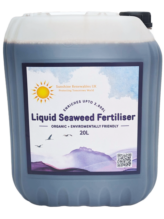 20L Seaweed Fertiliser – Organic Plant Food for Garden, Lawns & Vegetables