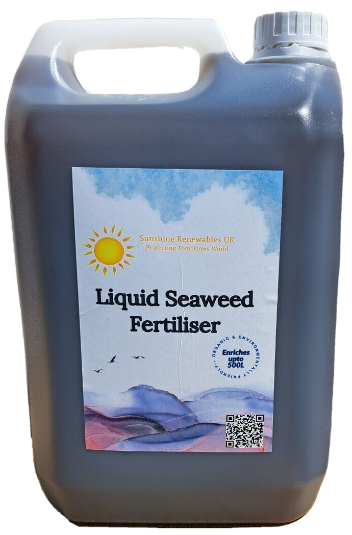 Seaweed Fertiliser 5L | Premium Seaweed Organic Plant Food | packed with minerals & Nutrients