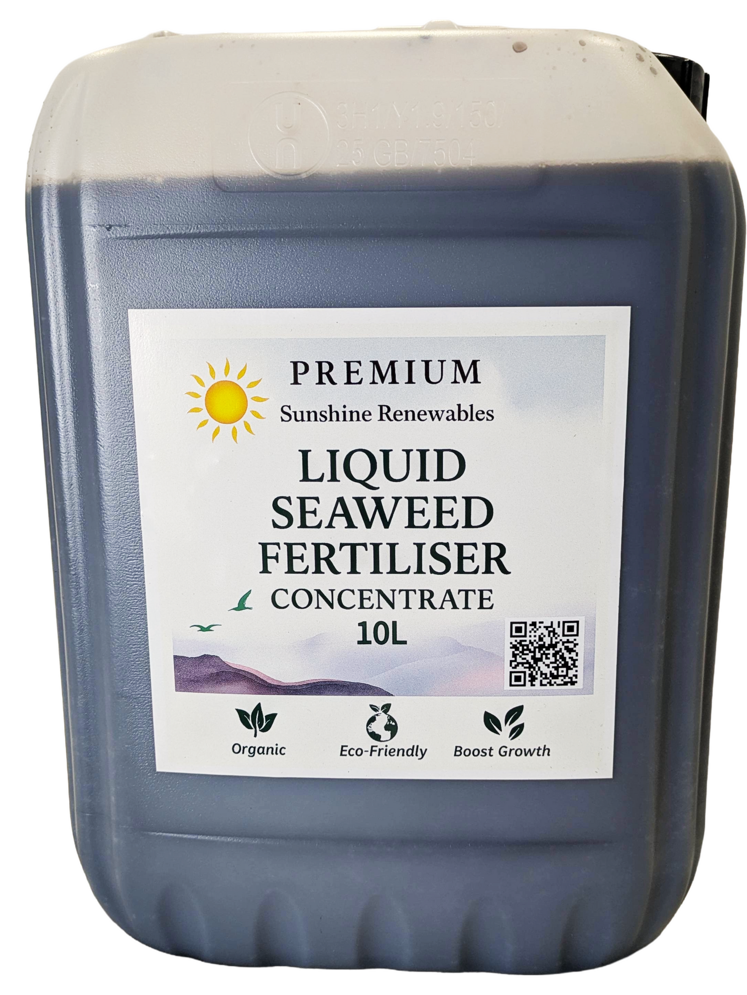 10L Ultra-Concentrated Liquid Seaweed Fertiliser – Super Strength 1:400 General Purpose Feed