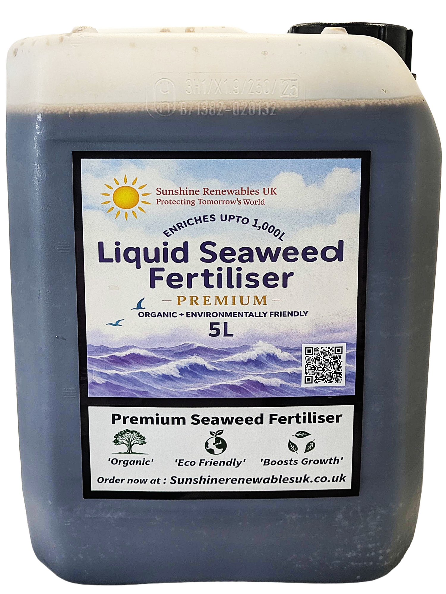 5L Premium Liquid Seaweed Fertiliser (1:200)
