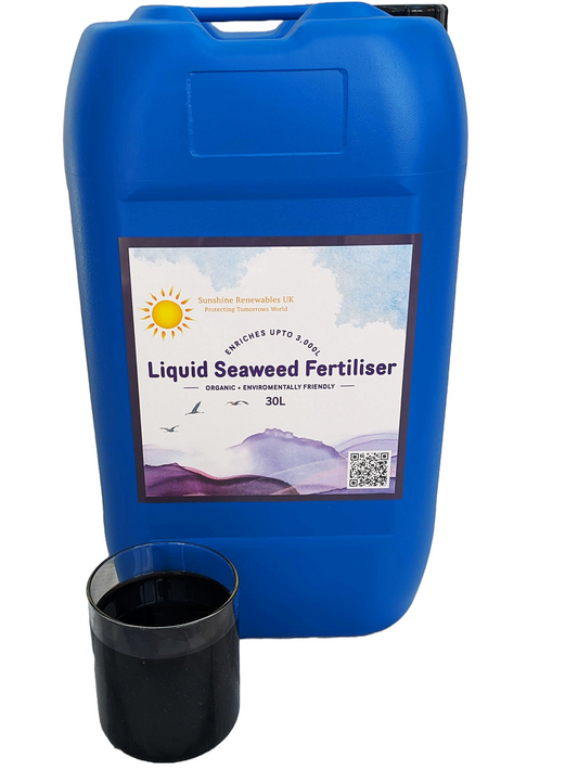 Premium Seaweed Fertiliser 30L | Powerful Organic Fertiliser capturing the Minerals & Nutrients found in Seaweed