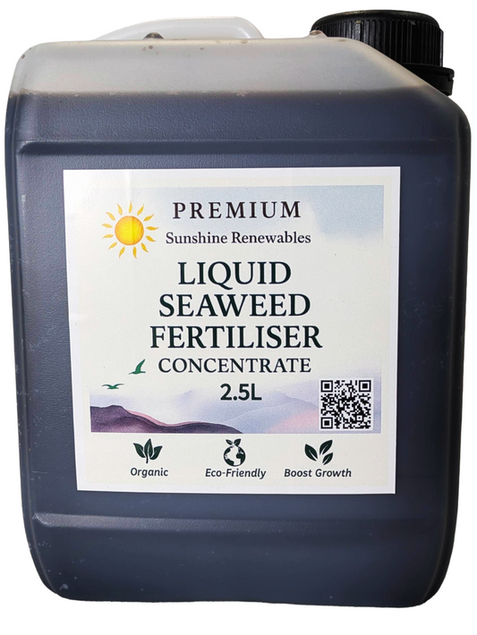 2.5L Ultra-Concentrated Liquid Seaweed Fertiliser – Super Strength 1:400 General Purpose Feed