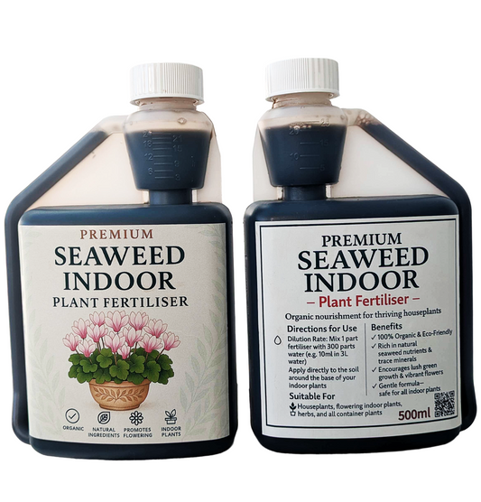 500ml Liquid Seaweed Indoor Plant Fertiliser – Organic Weekly Feed for All Houseplants