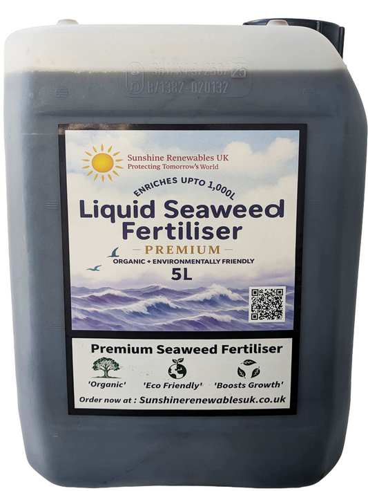 5L Premium Liquid Seaweed Fertiliser – Concentrated 1:200 General Purpose Feed