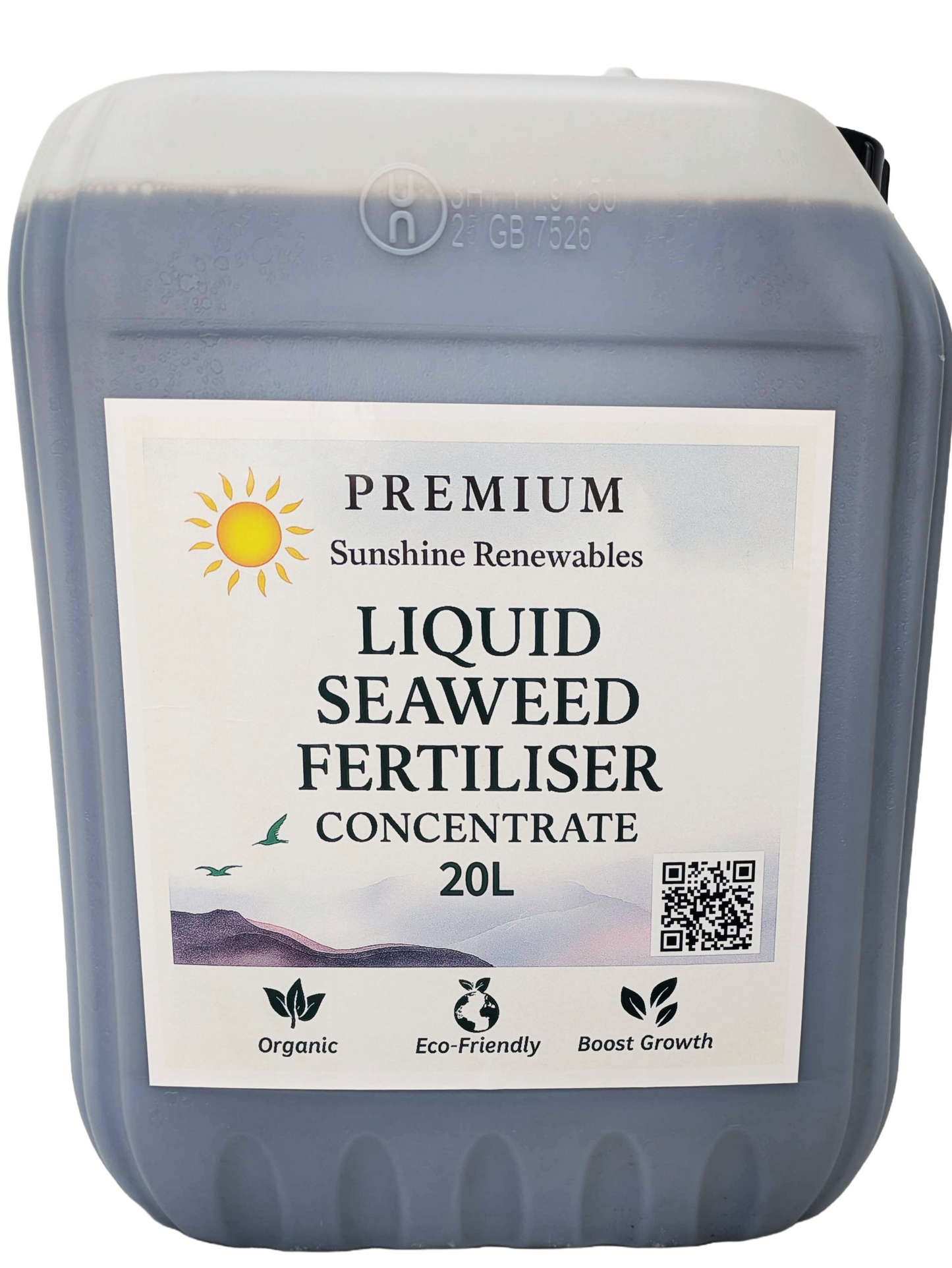 20L Ultra-Concentrated Liquid Seaweed Fertiliser – Super Strength 1:400 General Purpose Feed