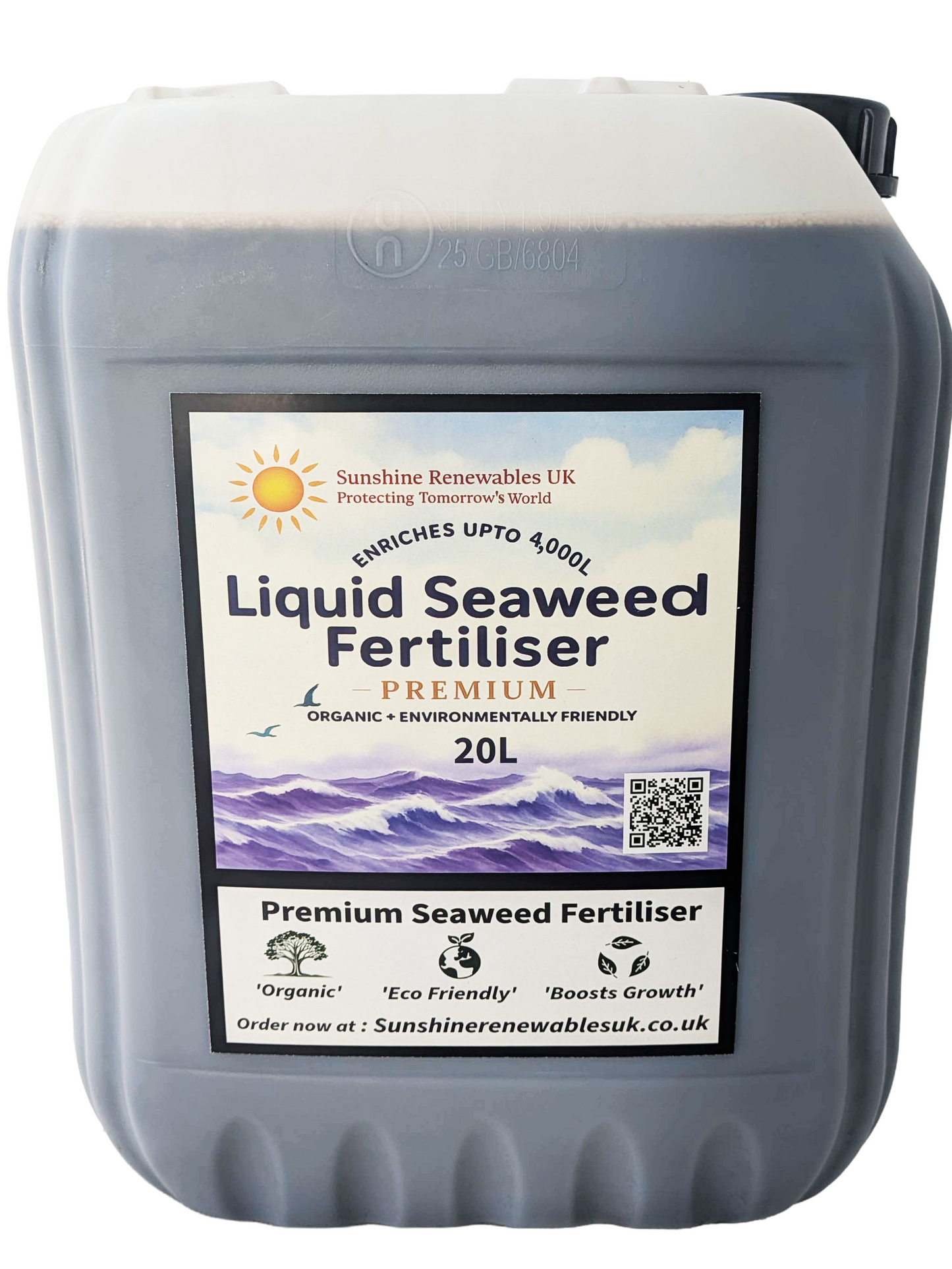 20L Premium Liquid Seaweed Fertiliser – Concentrated 1:200 General Purpose Feed