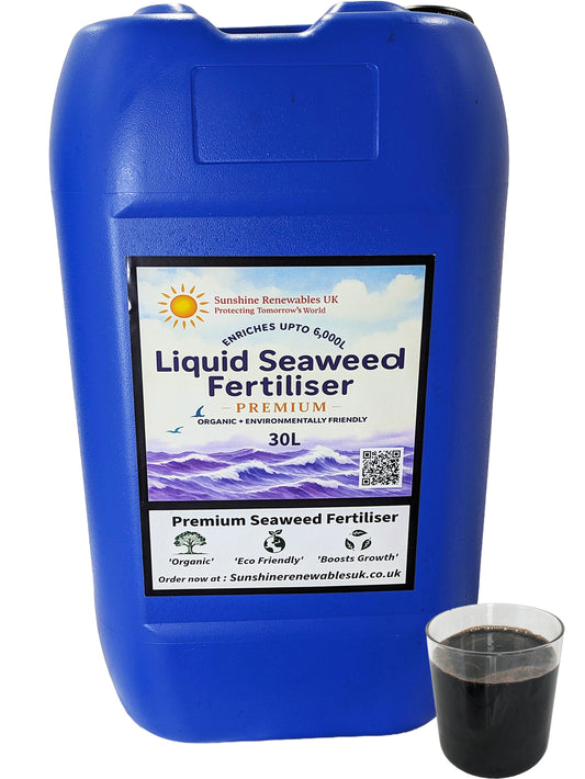 30L Premium Liquid Seaweed Fertiliser – Concentrated 1:200 General Purpose Feed