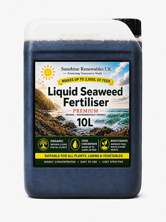 Liquid Seaweed Fertiliser - 10L – Concentrated Premium 1:200 General Purpose Feed