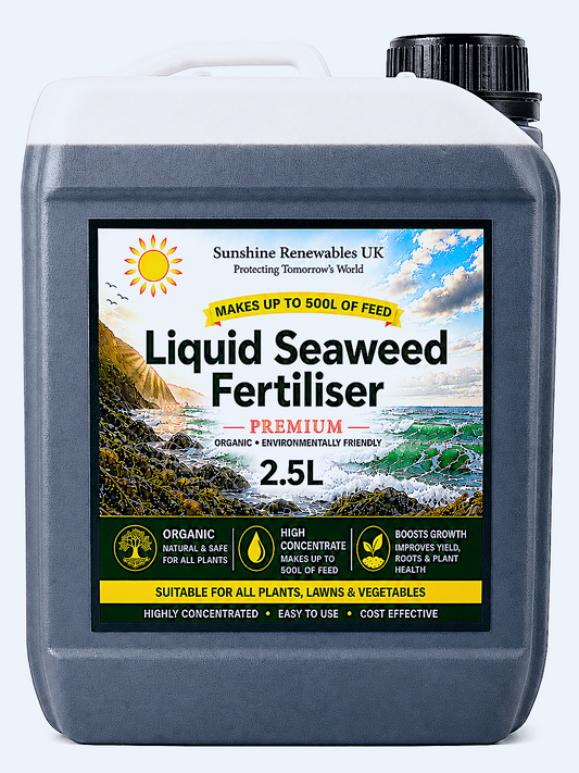 Liquid Seaweed Fertiliser 2.5L – Concentrated Premium 1:200 General Purpose Feed