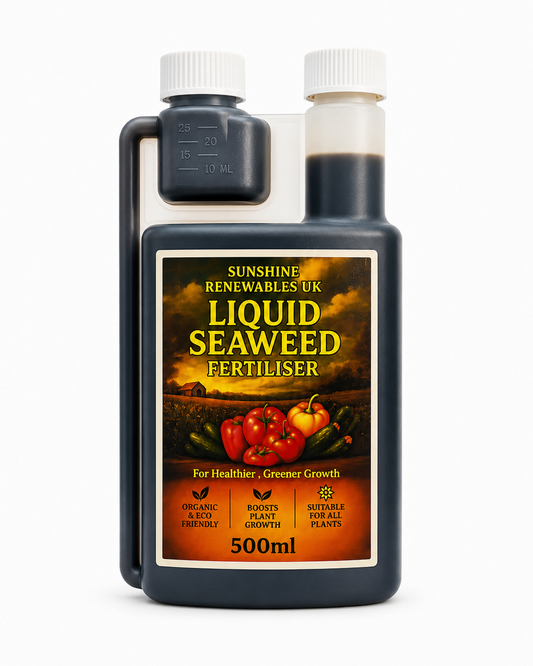 Liquid Seaweed Fertiliser 500ml - Organic General Purpose Garden Feed