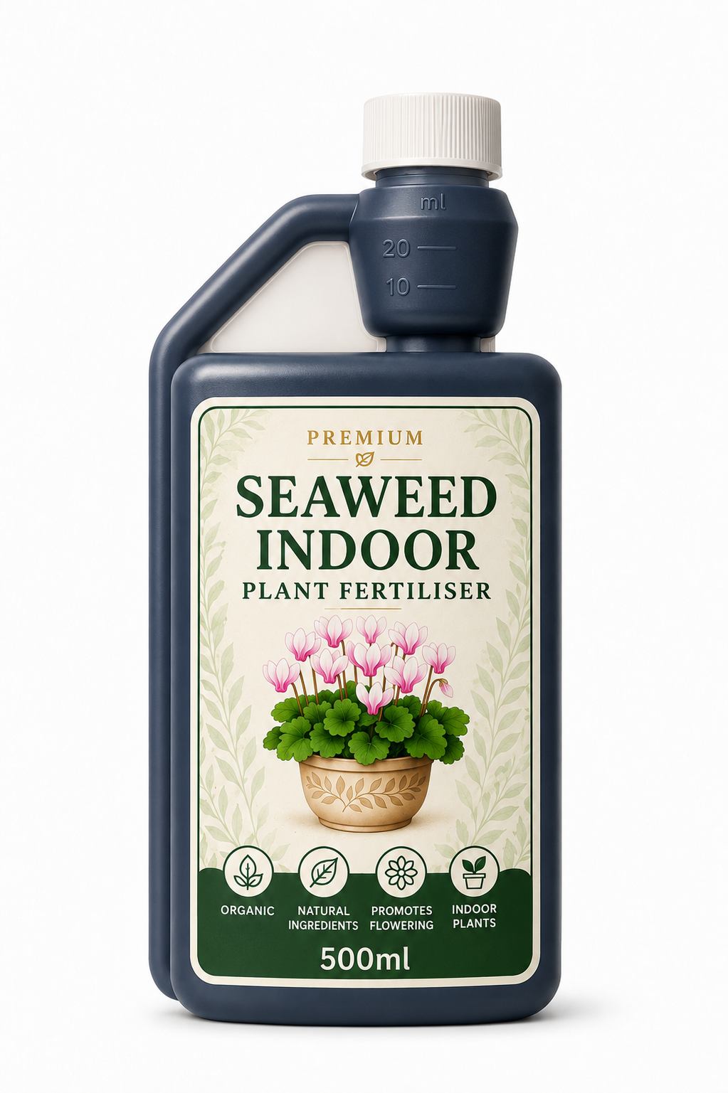 500ml Liquid Seaweed Indoor Plant Fertiliser – Organic Weekly Feed for All Houseplants