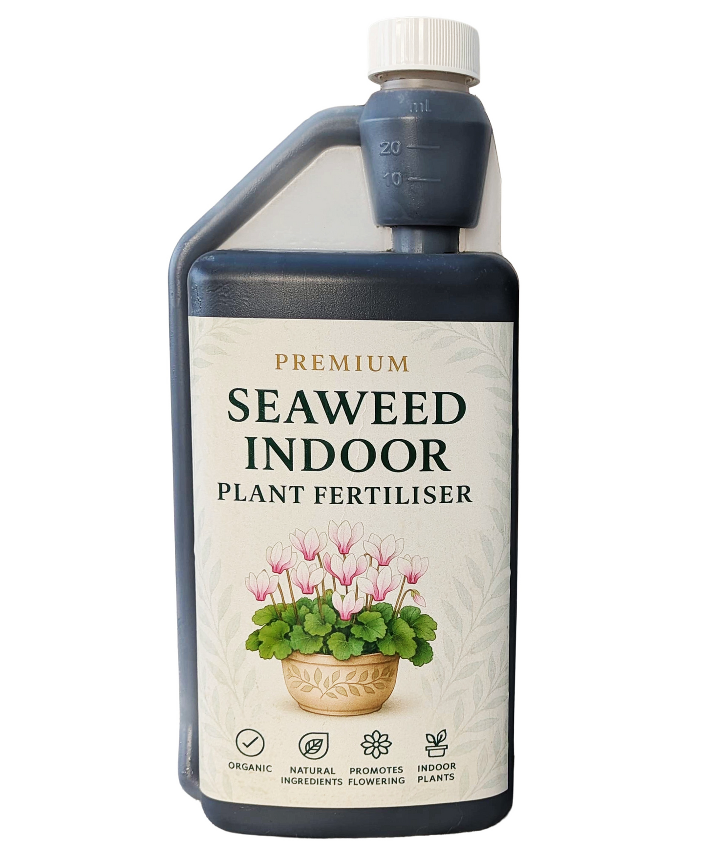 Liquid Seaweed Indoor Plant Fertiliser 1L – Organic Weekly Feed for All Houseplants