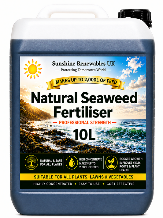 Liquid Seaweed Fertiliser - 10L – Concentrated Premium 1:200 General Purpose Feed