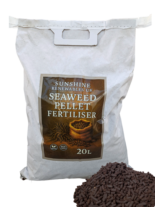 20L Seaweed Fertiliser Pellets – Organic Slow-Release Soil & Plant Enricher
