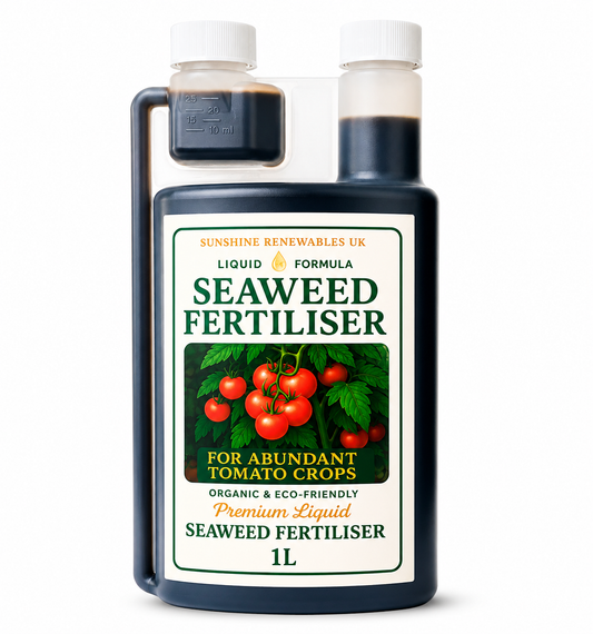 Liquid Seaweed Tomato Fertiliser 1L – Nutrient-Rich Organic Feed (1:300 Dilution)